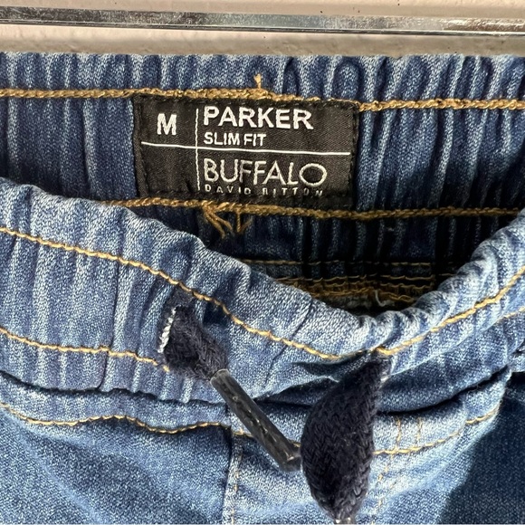 Buffalo jeans, parker, slim, drawstring waist size medium NWT - Picture 3 of 5